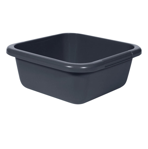 Curver afwasteil vierkant 10 liter antraciet 35x35x12cm