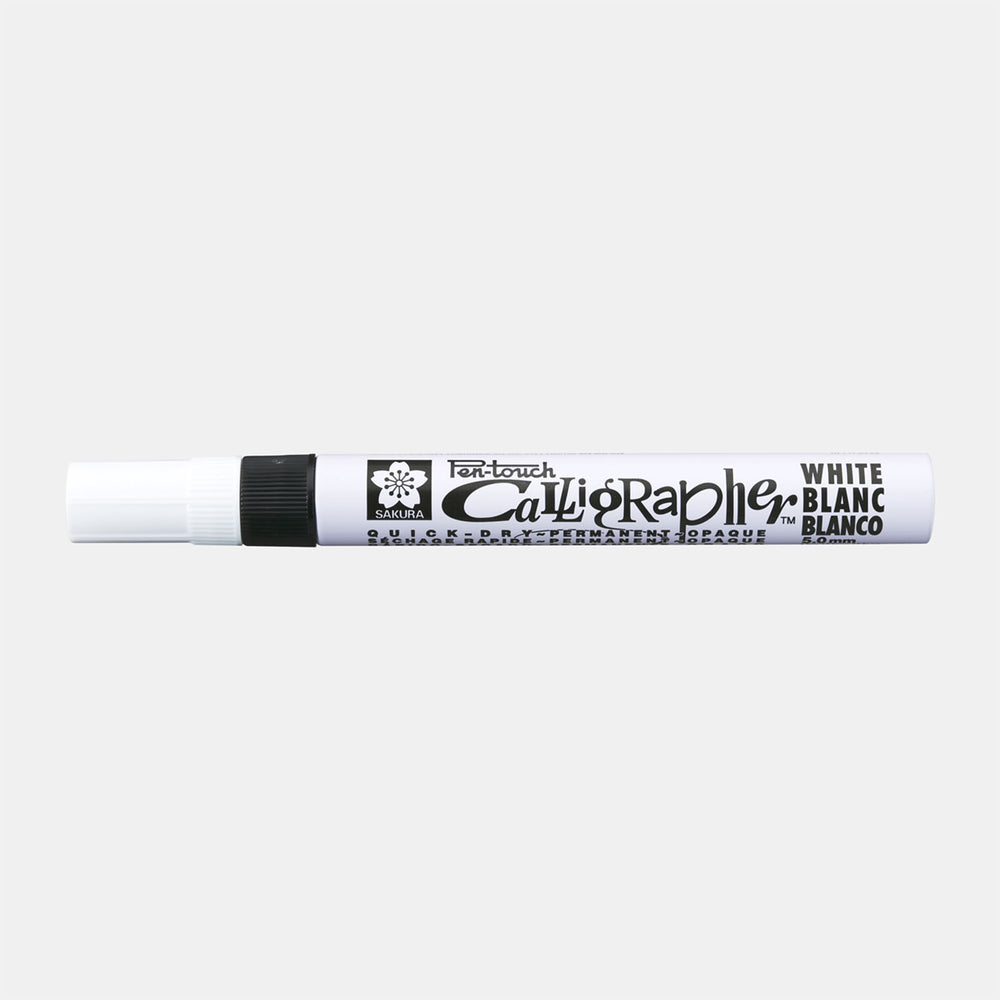Sakura • pen-touch kalligrafie pen medium wit
