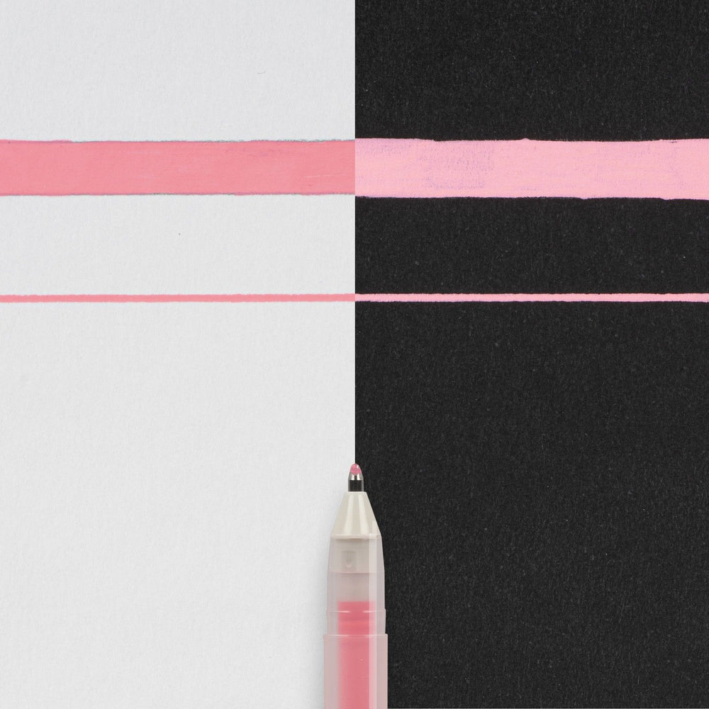 Sakura • gelly roll moonlight fluorescerende gelpen vermiljoen