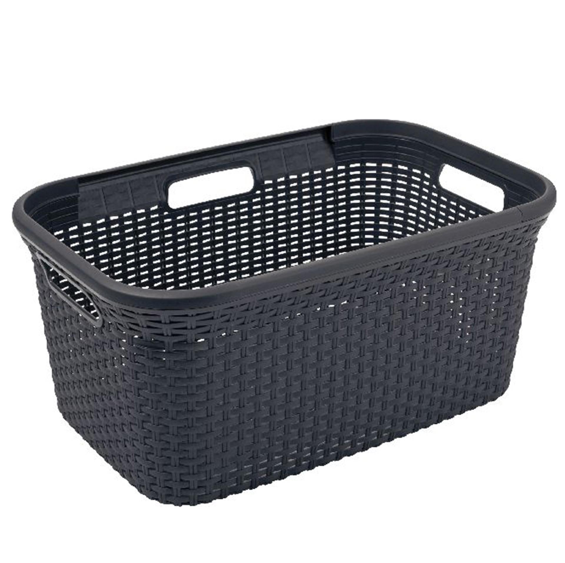 Curver style wasmand 45 l antraciet