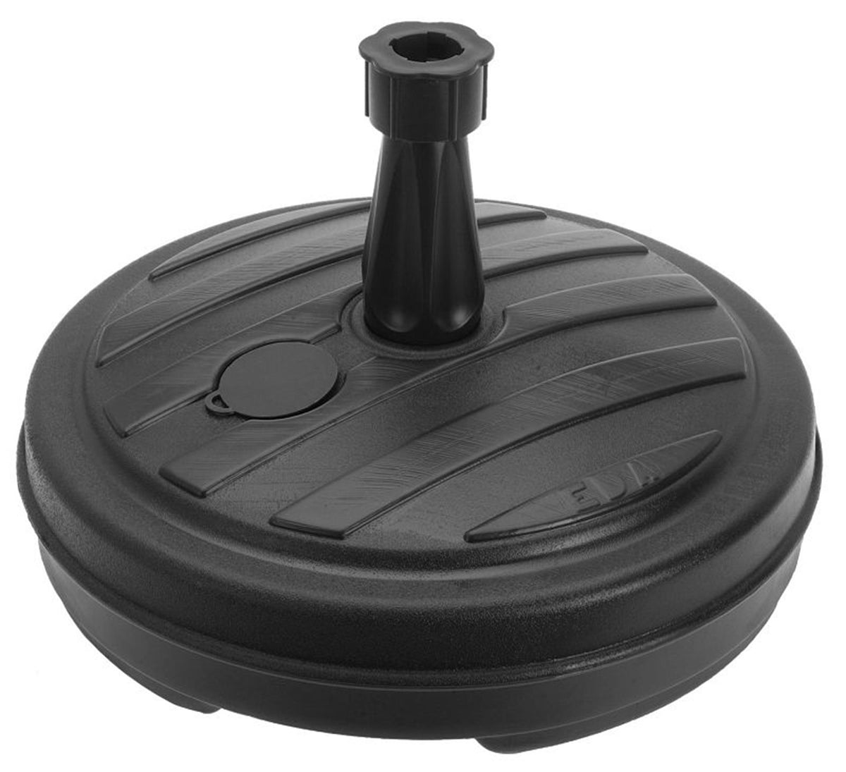 Bbq parasolvoet vulbaar donkergrijs 13 liter