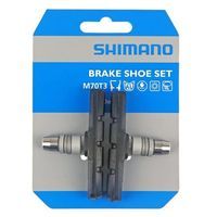 Jeu de plaquettes de frein Shimano M70T3 V-brake avec écrous