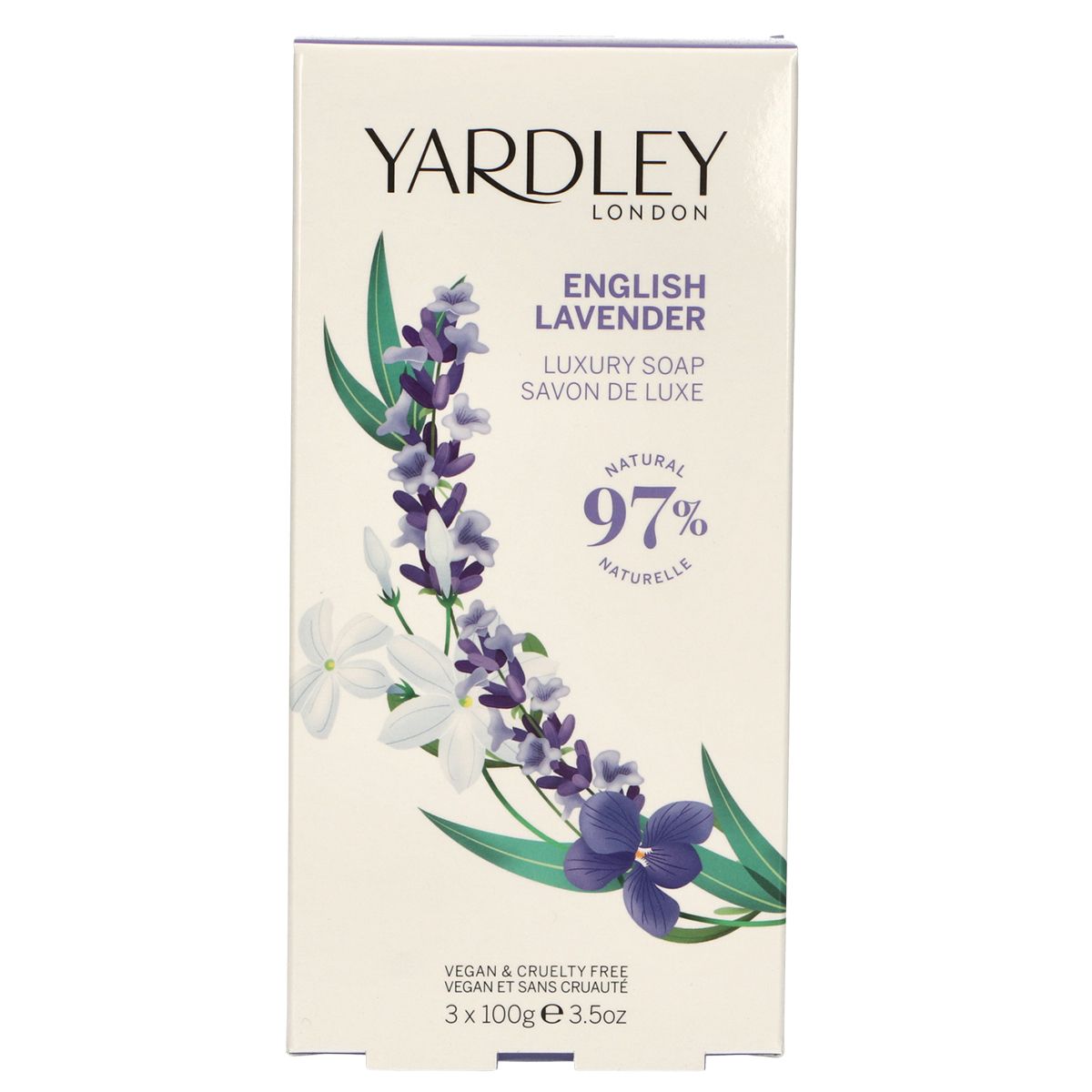 Yardley london english zeep lavendel 3x100gr.