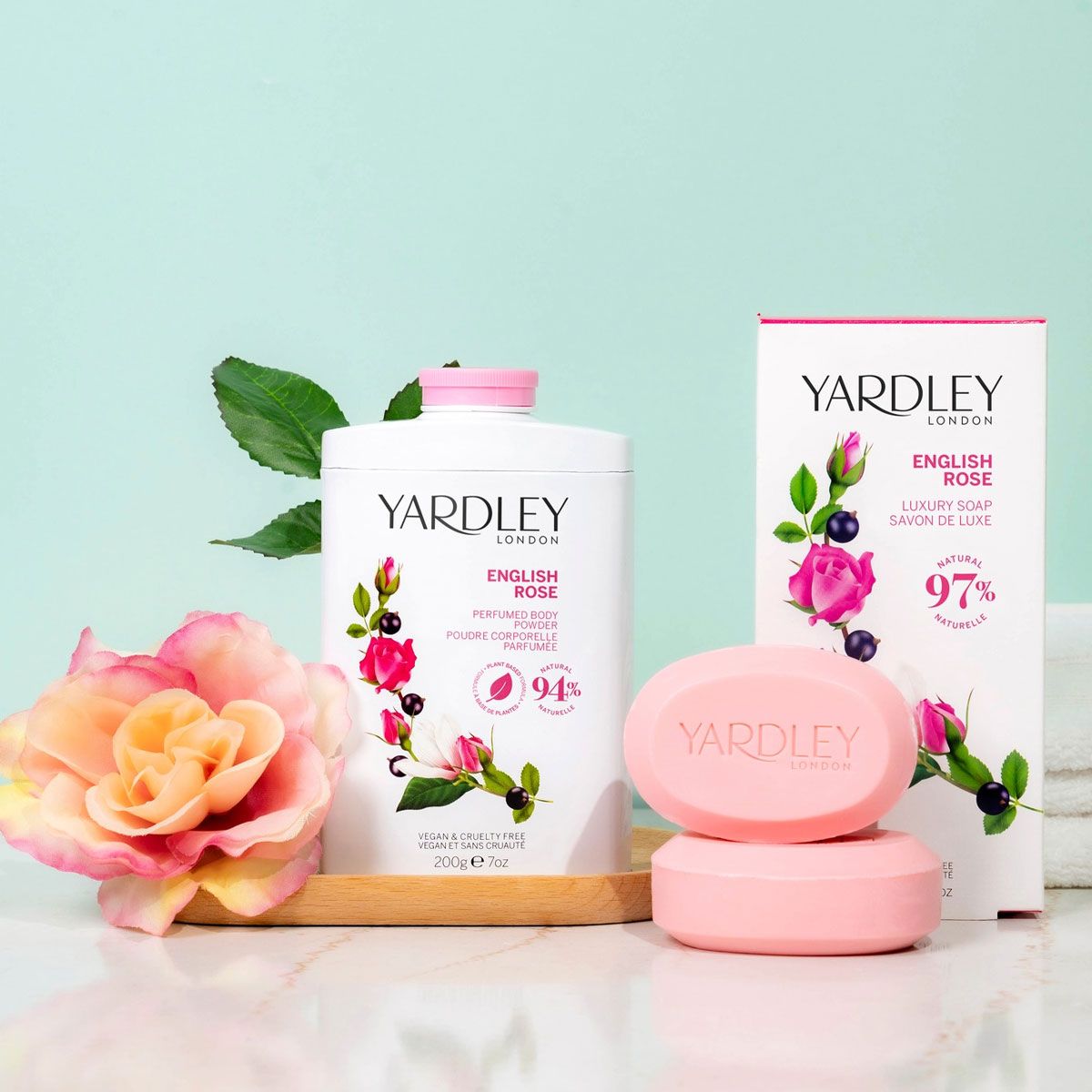 Yardley london english rose talkpoeder 200gr.