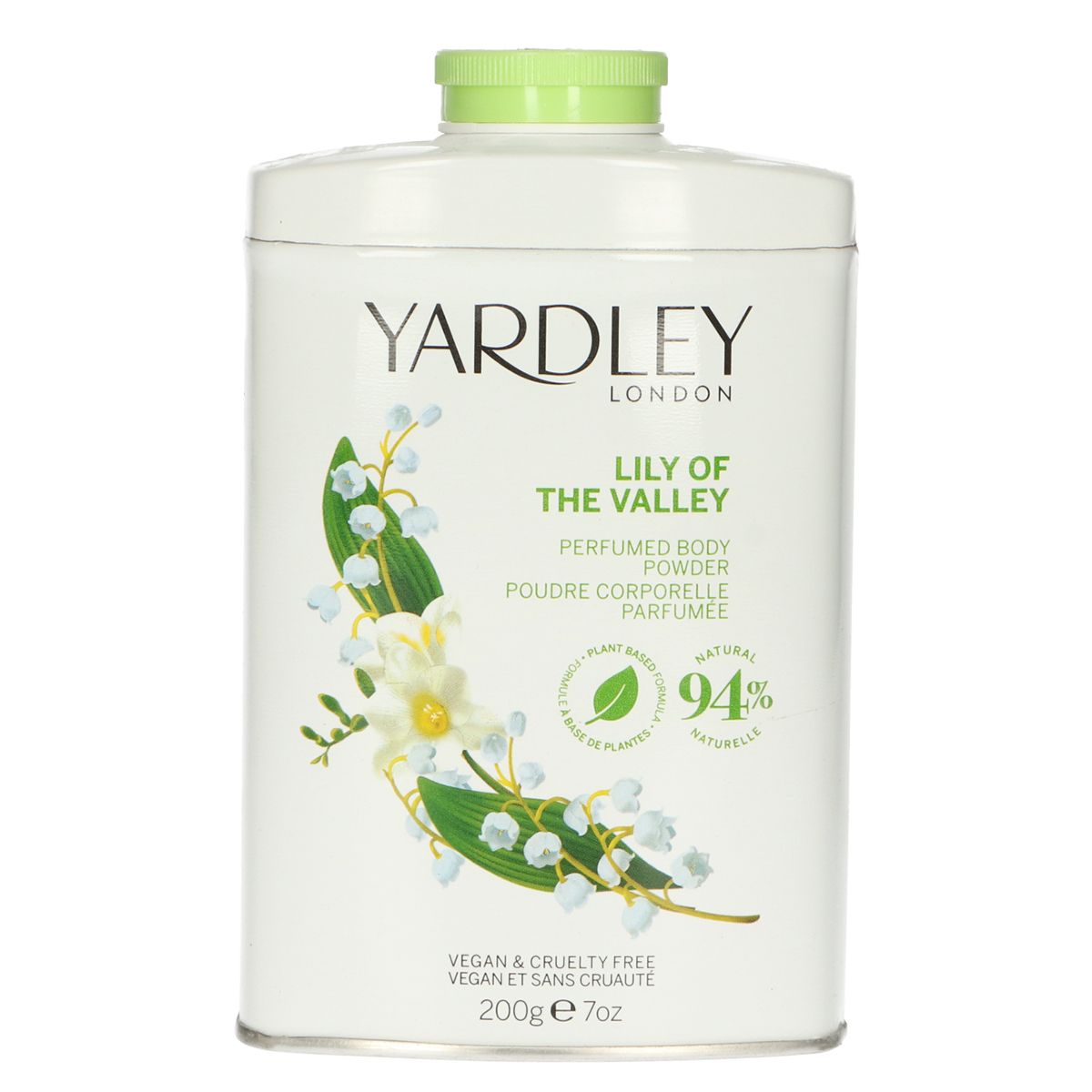 Yardley london lily of the valley talkpoeder 200gr.