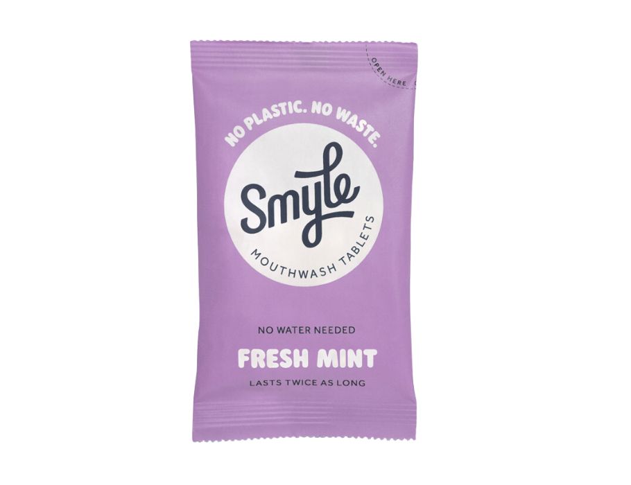 Smyle Mondwater Tabs Fresh Mint Navulling 50st.