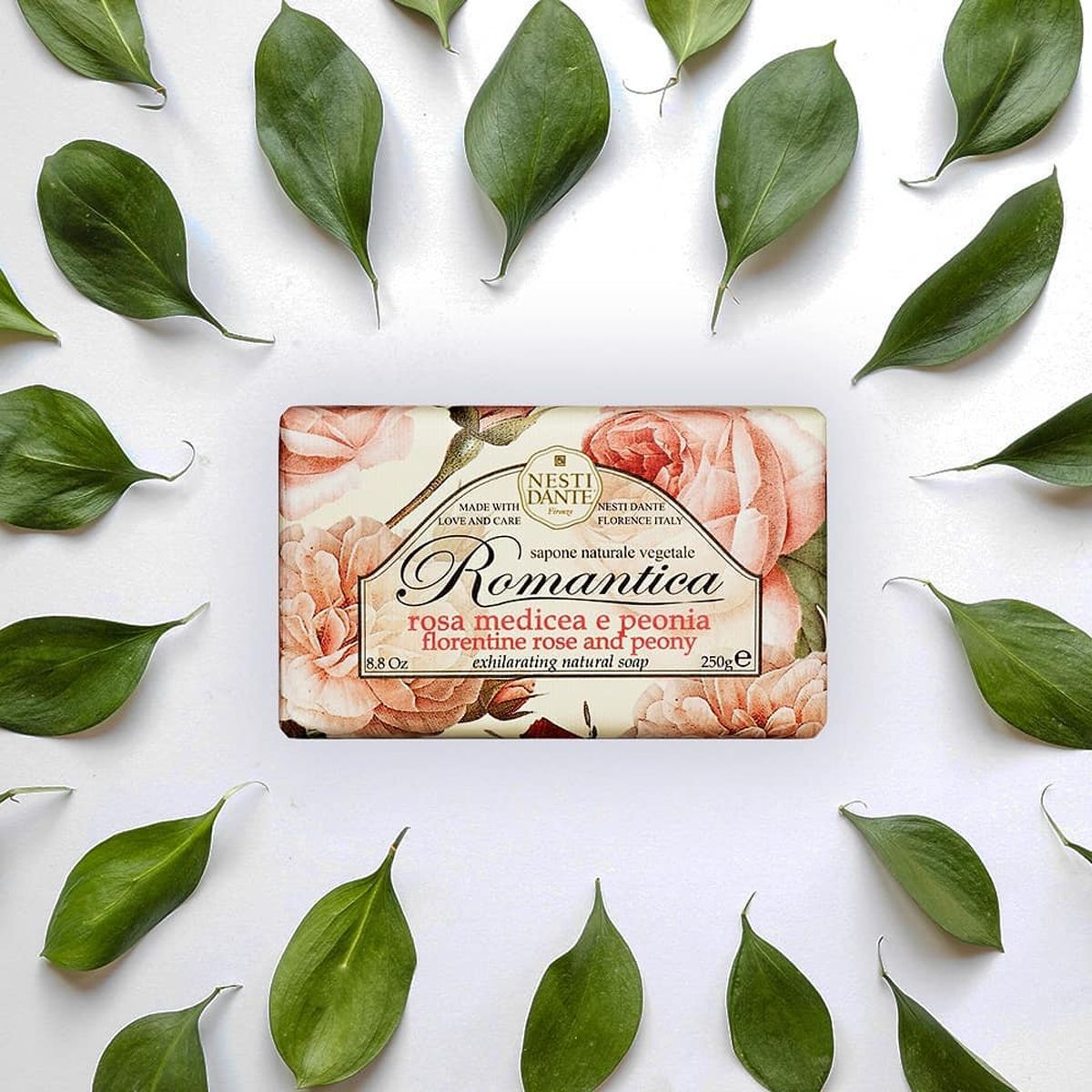 Nesti dante romantica roos pioenzeep 250gr.