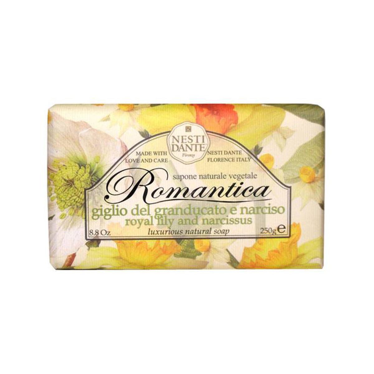 Nesti dante romantica koninklijke lelie narciszeep 250gr.