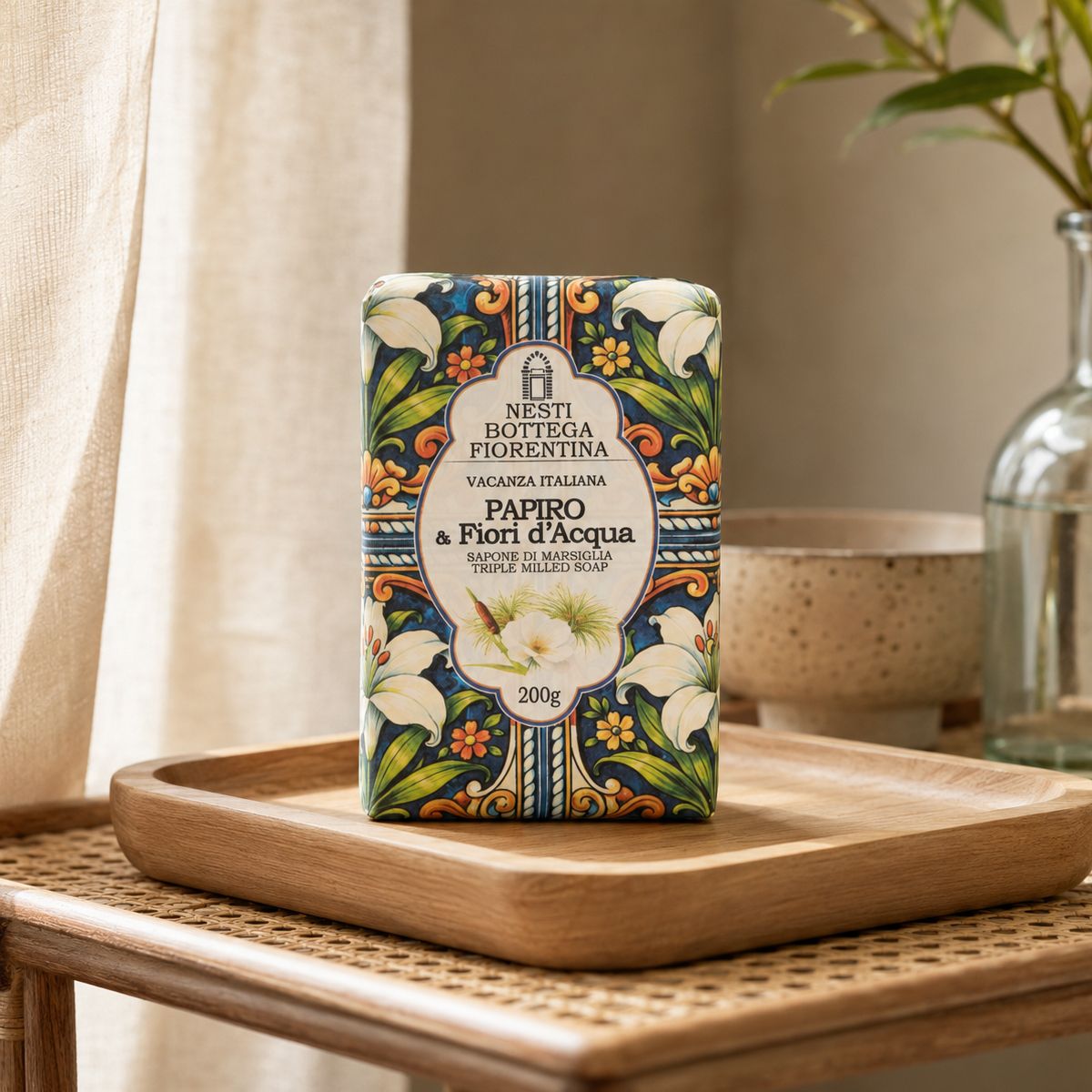Nesti bottega fiorentina papiro fiori d'aqua zeep 200gr.
