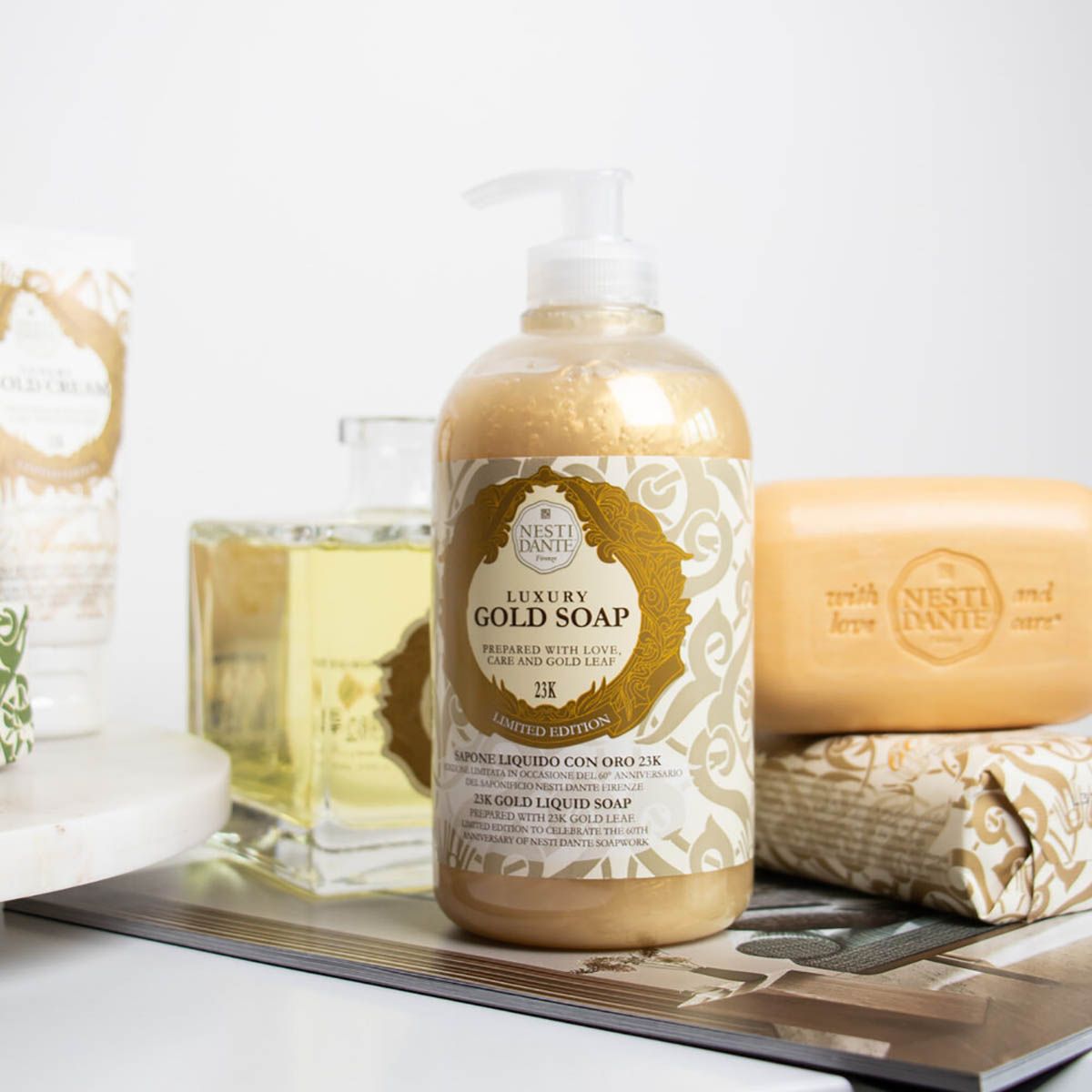 Nesti Dante Luxe Gouden Zeeppomp 500ml