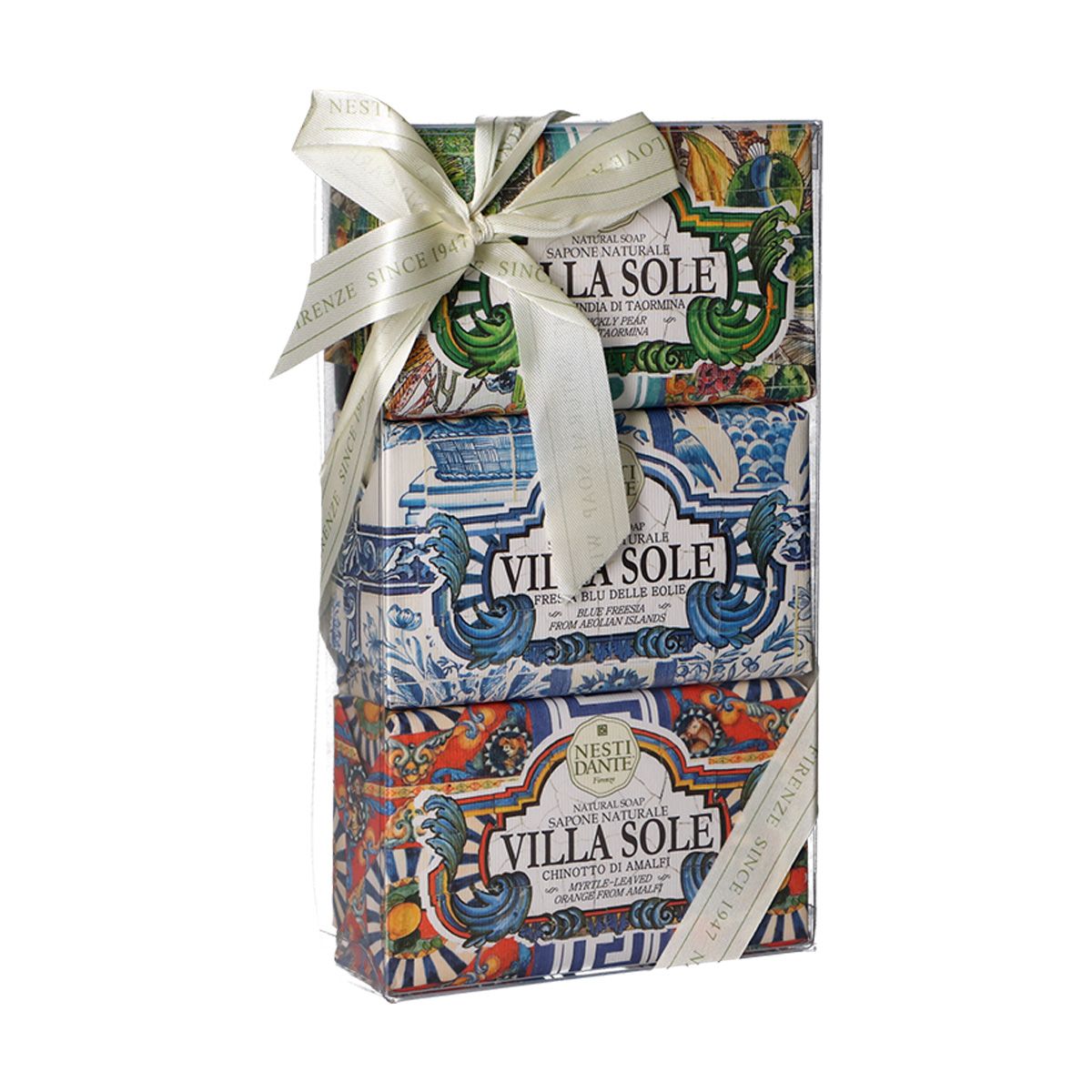 Nesti dante geschenkset zeep villatong 3x250gr.