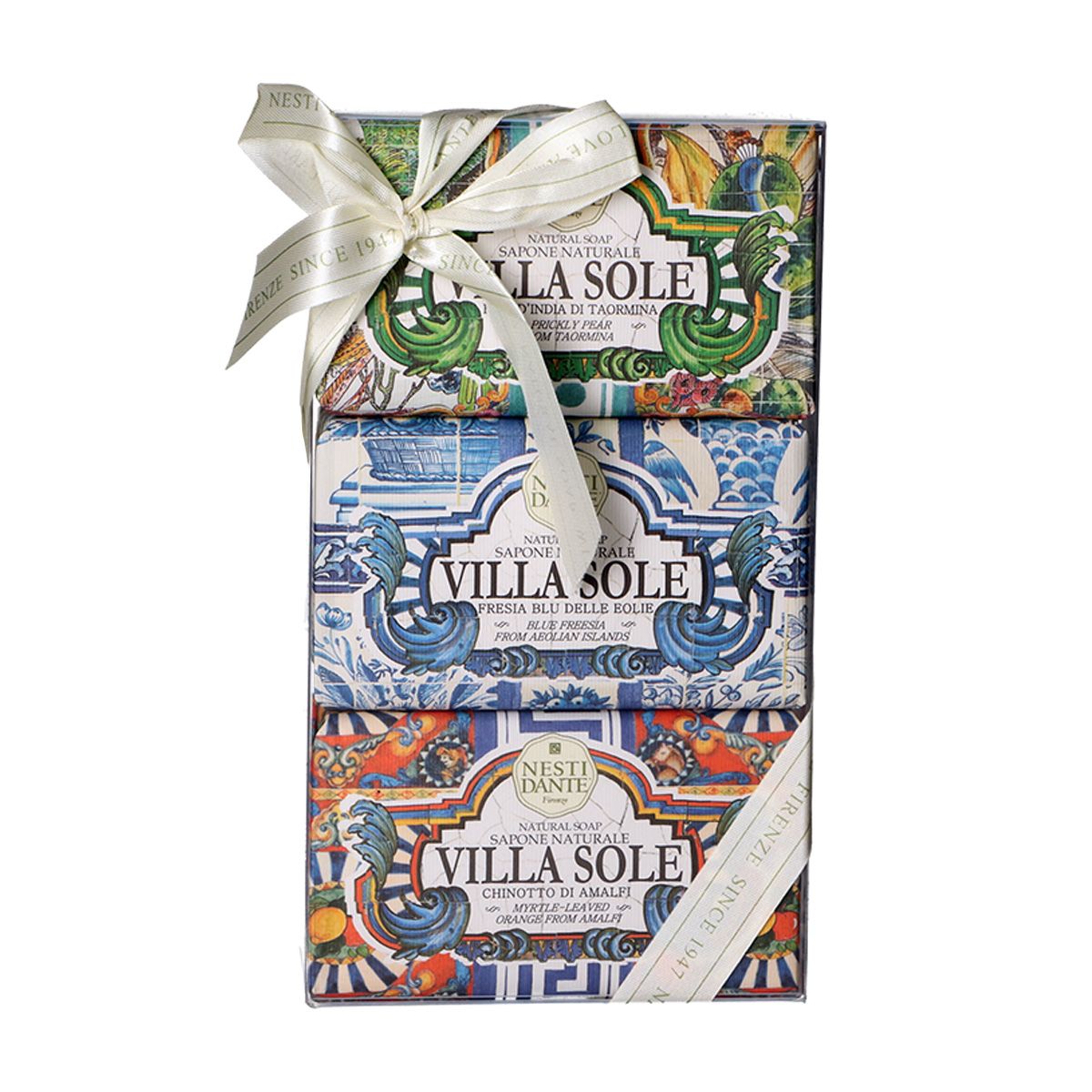 Nesti dante geschenkset zeep villatong 3x250gr.