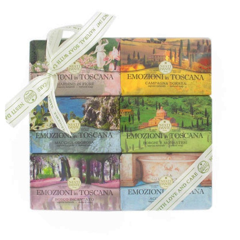 Nesti dante emozioni geschenkset zeep 6x150gr.
