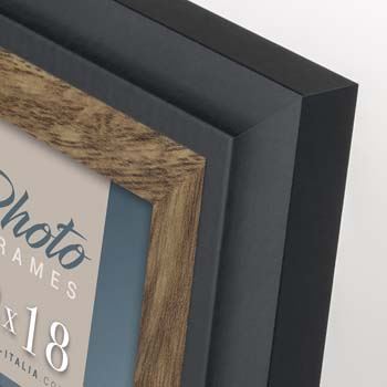 Zep fotolijst eg418l enna black 18x24 cm