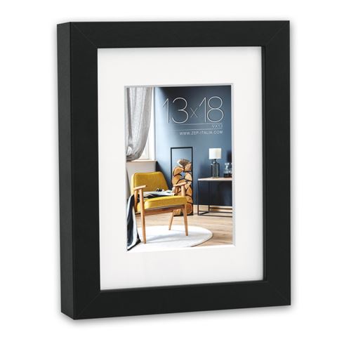 Cadre Photo Zep V5923B Niki Noir 15x20 / 20x30 cm
