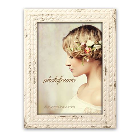 Zep fotolijst yt268w livia wit 15x20 cm