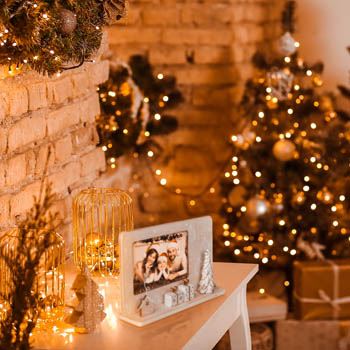 Zep Kerst Fotolijst LS7764 Glanzend 10x15 (23,5x5 h15) cm