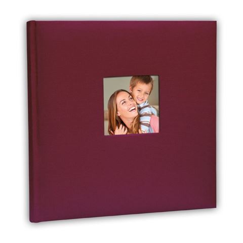 Zep OU242420 Pergamin Album 20 vellen BORDEAUX 24x24 cm