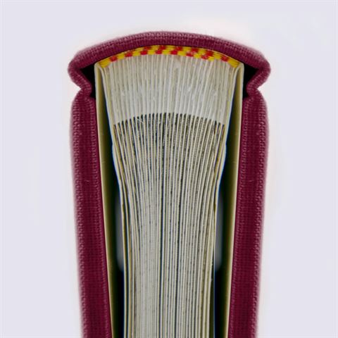 Zep OU242420 Pergamin Album 20 vellen BORDEAUX 24x24 cm