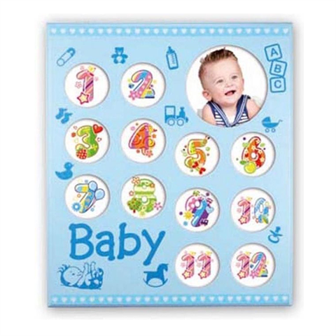 Zep WG3BL Baby Galerij Blauw 12x8x8 14x14 (36x42) cm