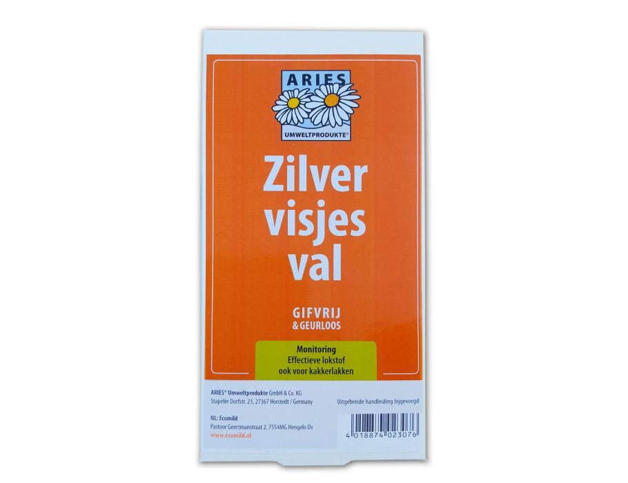 Aries zilvervisjes en kakkerlakken val