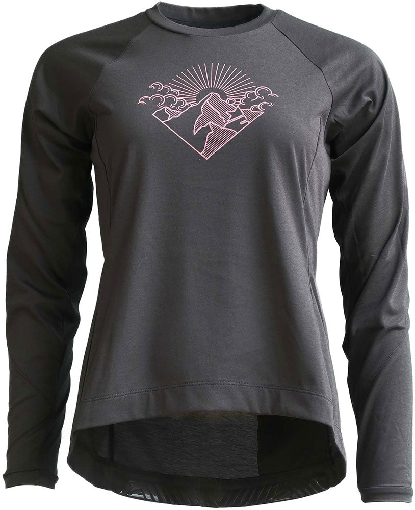 Zimtstern pureflowz - women's mtb long sleeve jersey | m