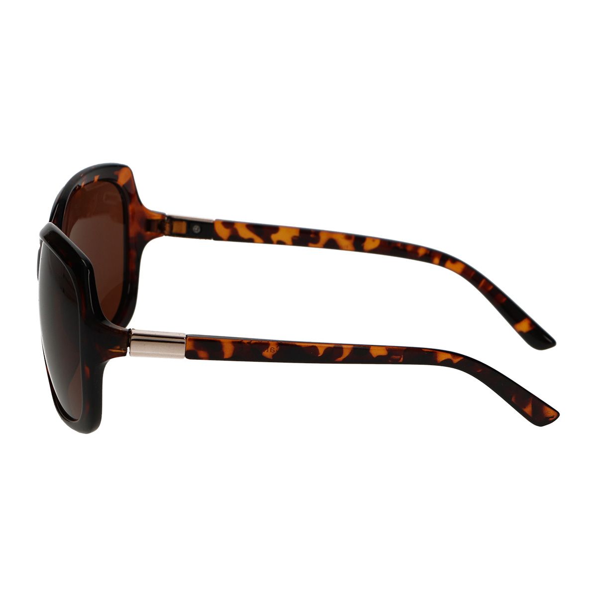 Spectrum zonnebril ovaal groot tortoise bruin dames