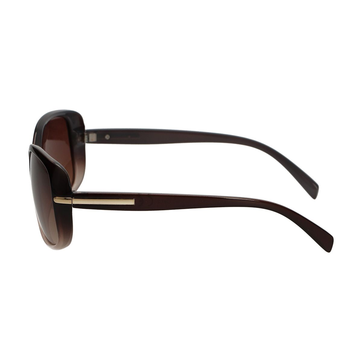 Spectrum zonnebril ovaal taupe roze bruin dames