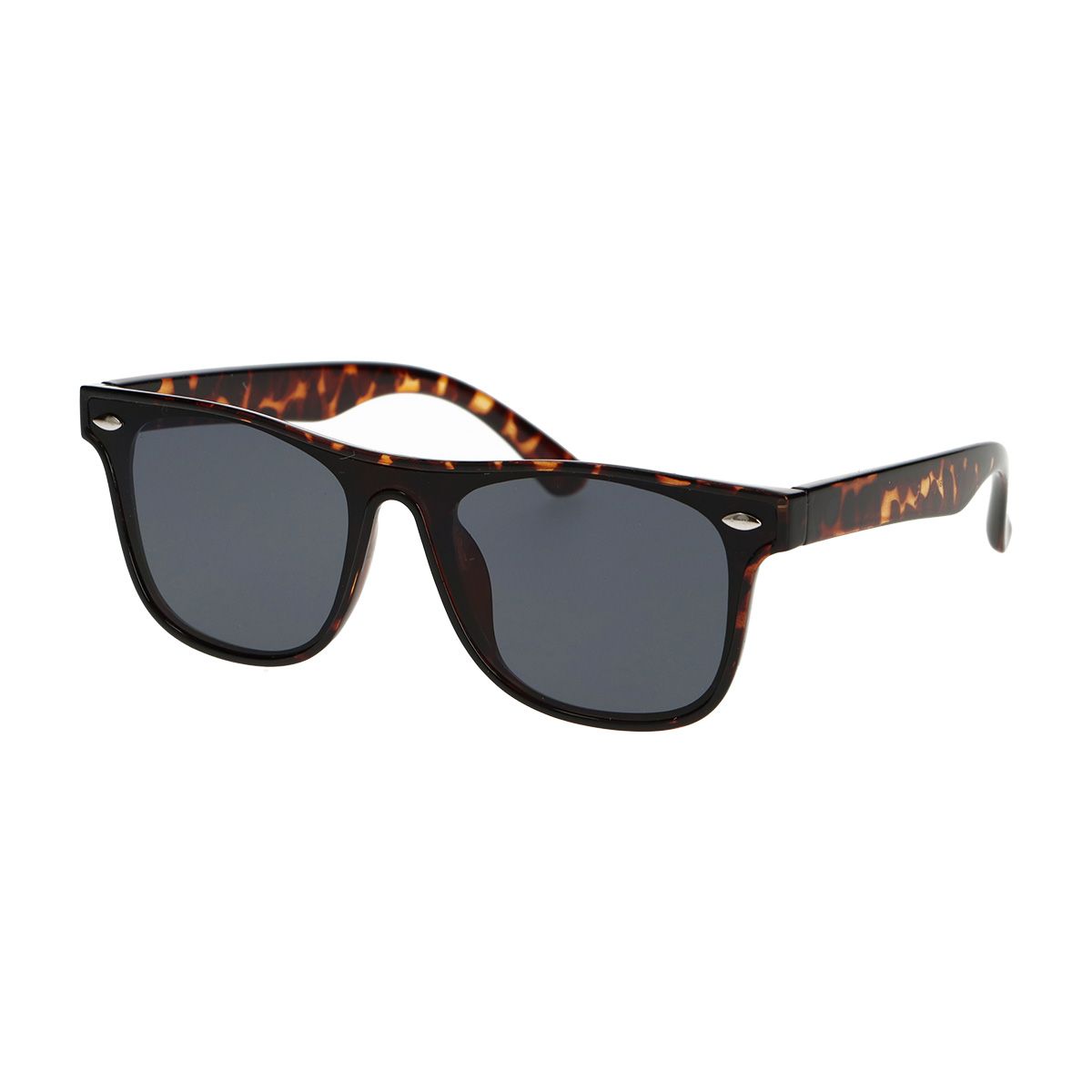 Spectrum zonnebril vierkant tortoise grijs dames