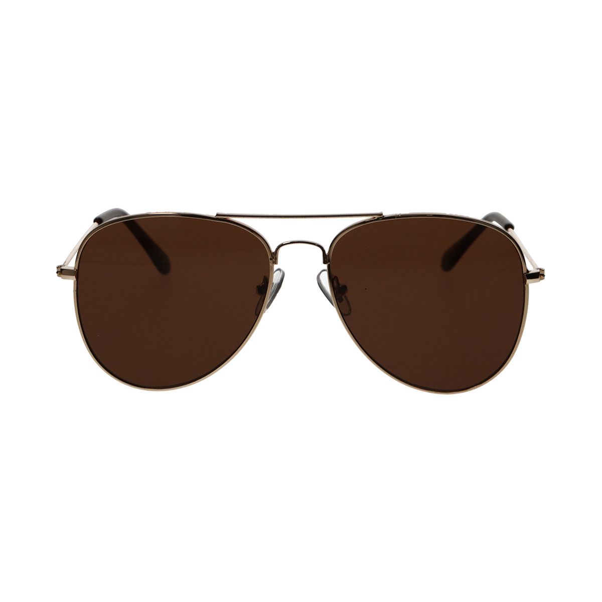 Spectrum zonnebril piloot goud bruin heren