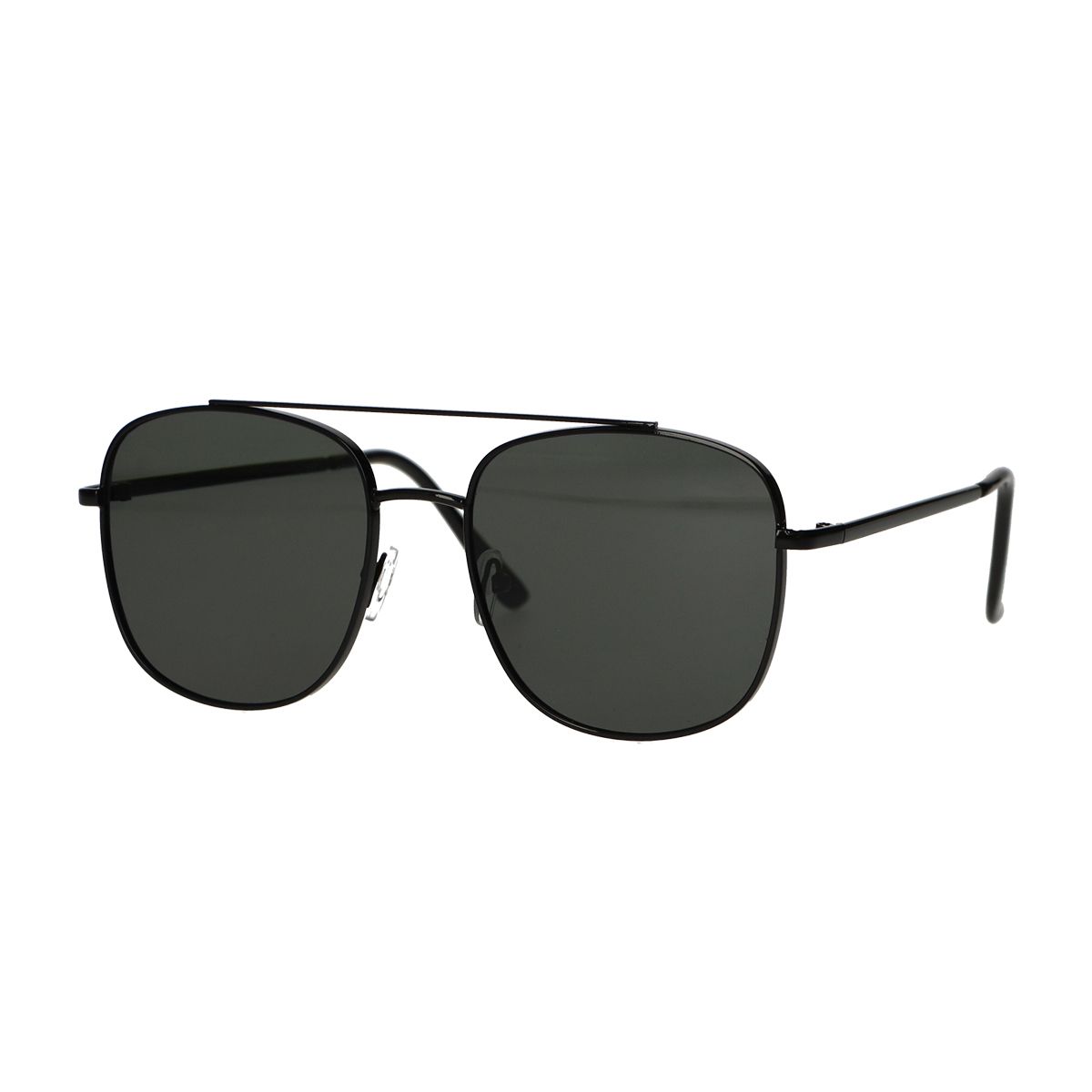 Spectrum zonnebril aviator zwart groen glas heren