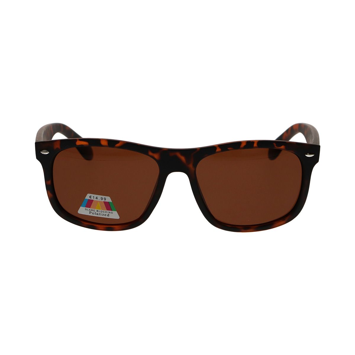 Spectrum gepolariseerde zonnebril tortoise bruin dames