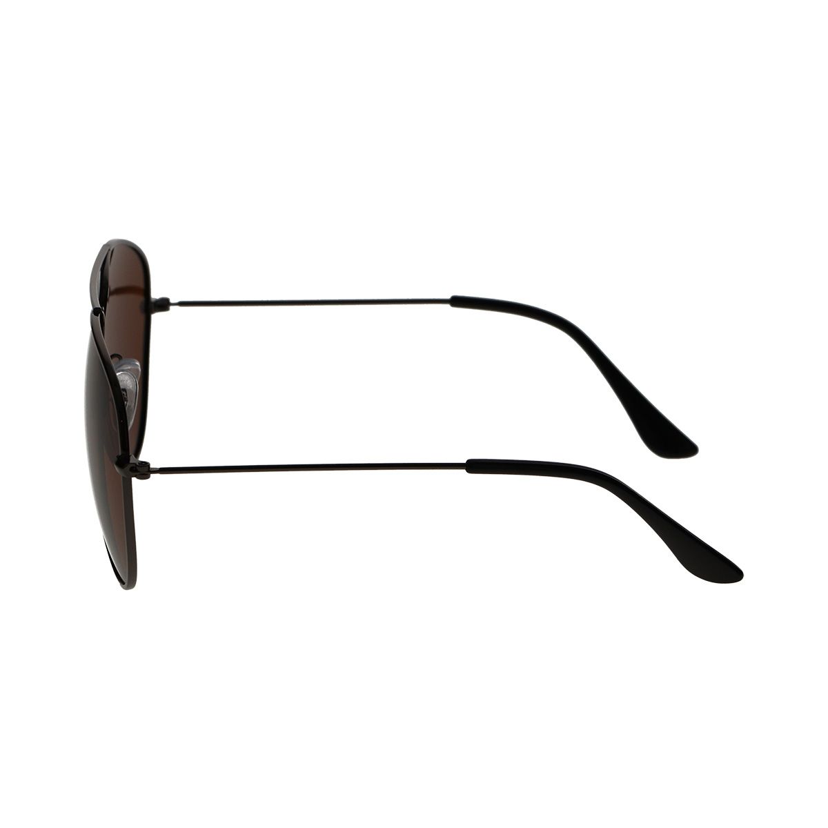 Spectrum gepolariseerde zonnebril piloot zwart bruin heren