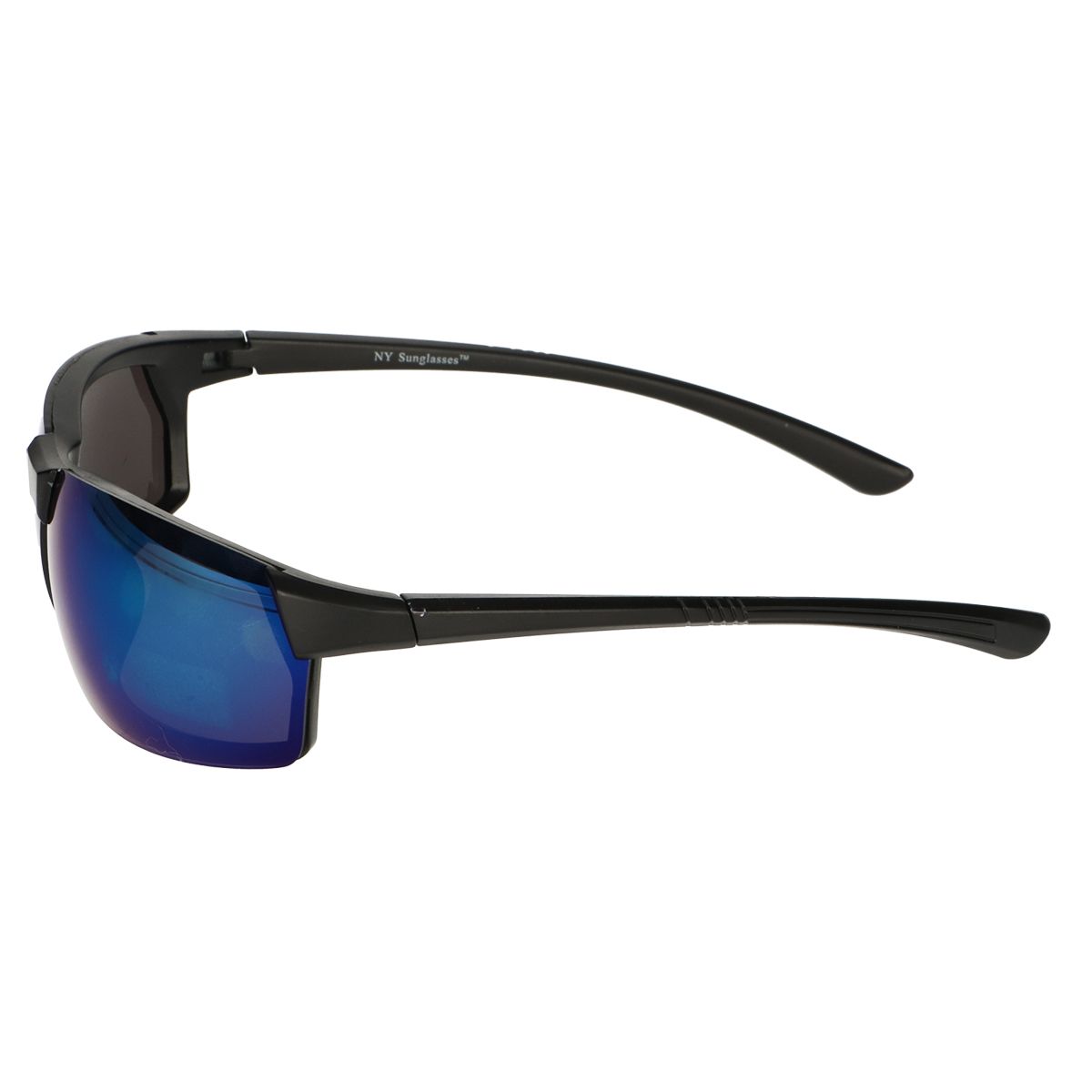 Spectrum zonnebril sport blauwe coating heren