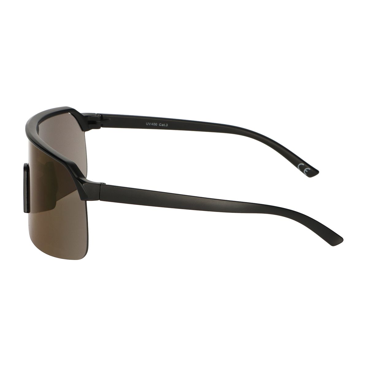 Spectrum zonnebril groot sport zwarte coating heren