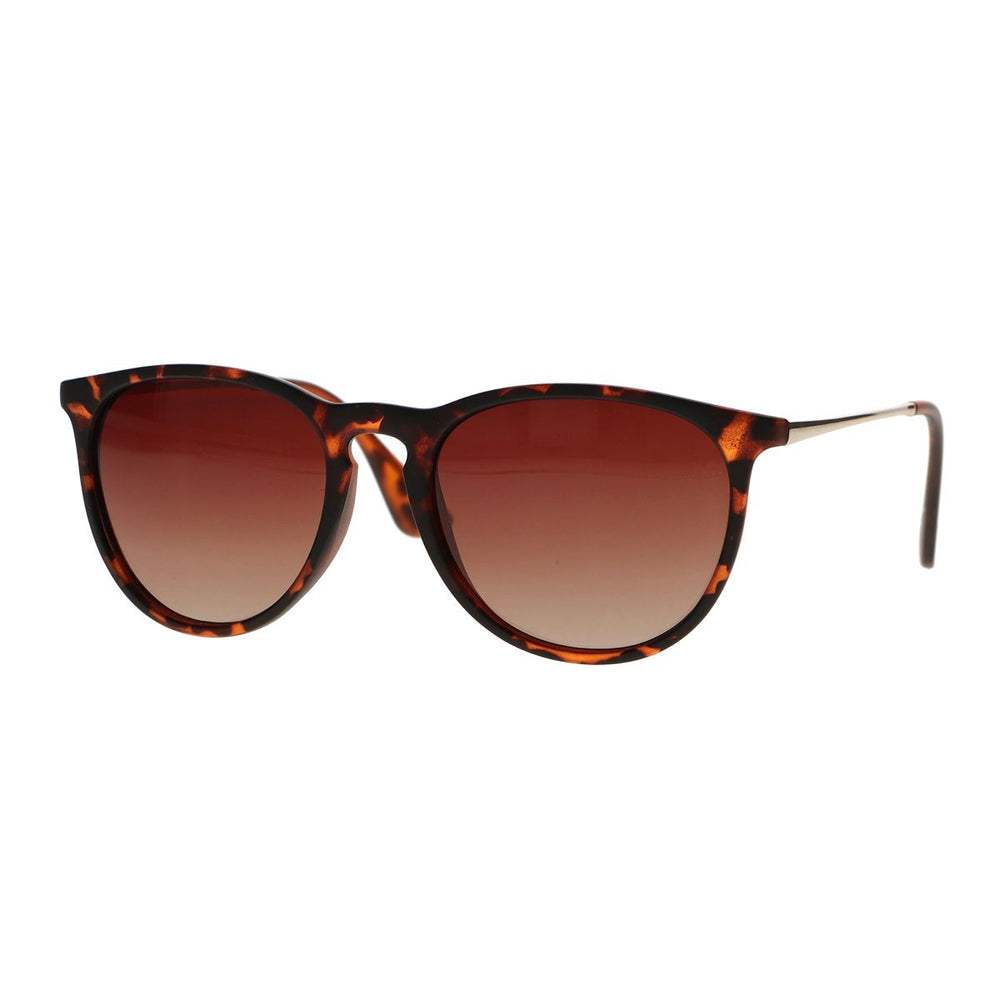 Spectrum zonnebril schildpad goud bruin glas unisex