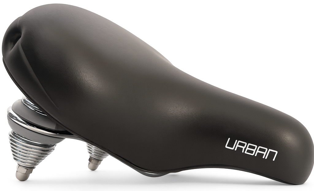 Selle de vélo Edge Urban XL - noir (emballage atelier)