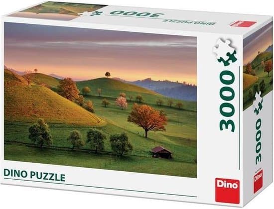 Dinotoys dino puzzel - de zon komt op in zwitsers svycarsko - 3000 stukjes