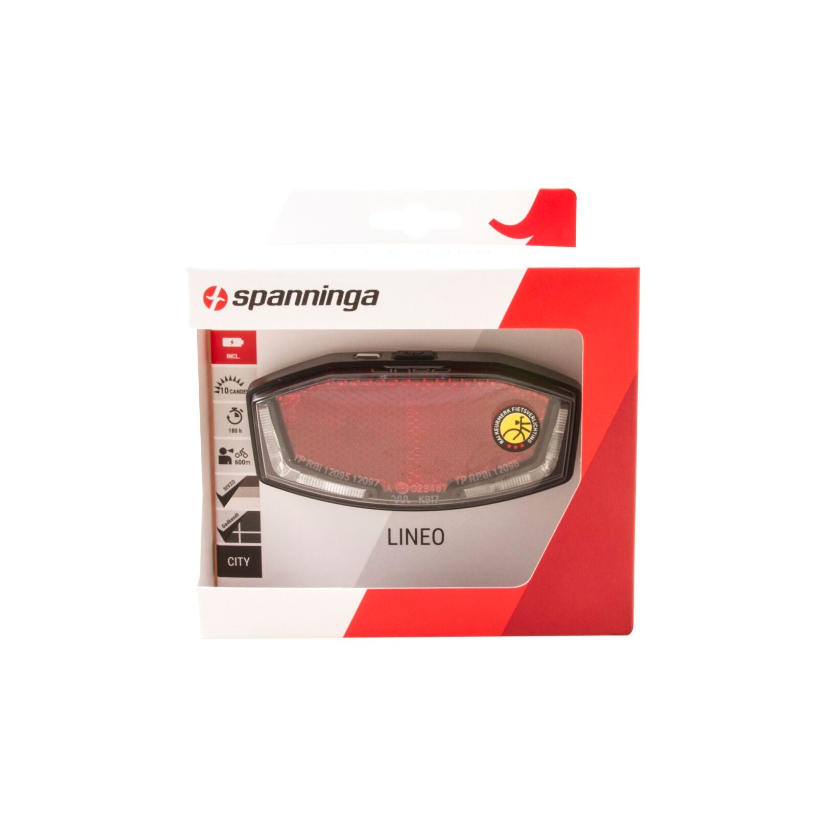 Achterlicht Spanninga lineo xb