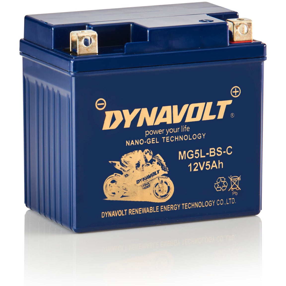 Accu Dynavolt MG5L-BS-C (YTX5L-BS)