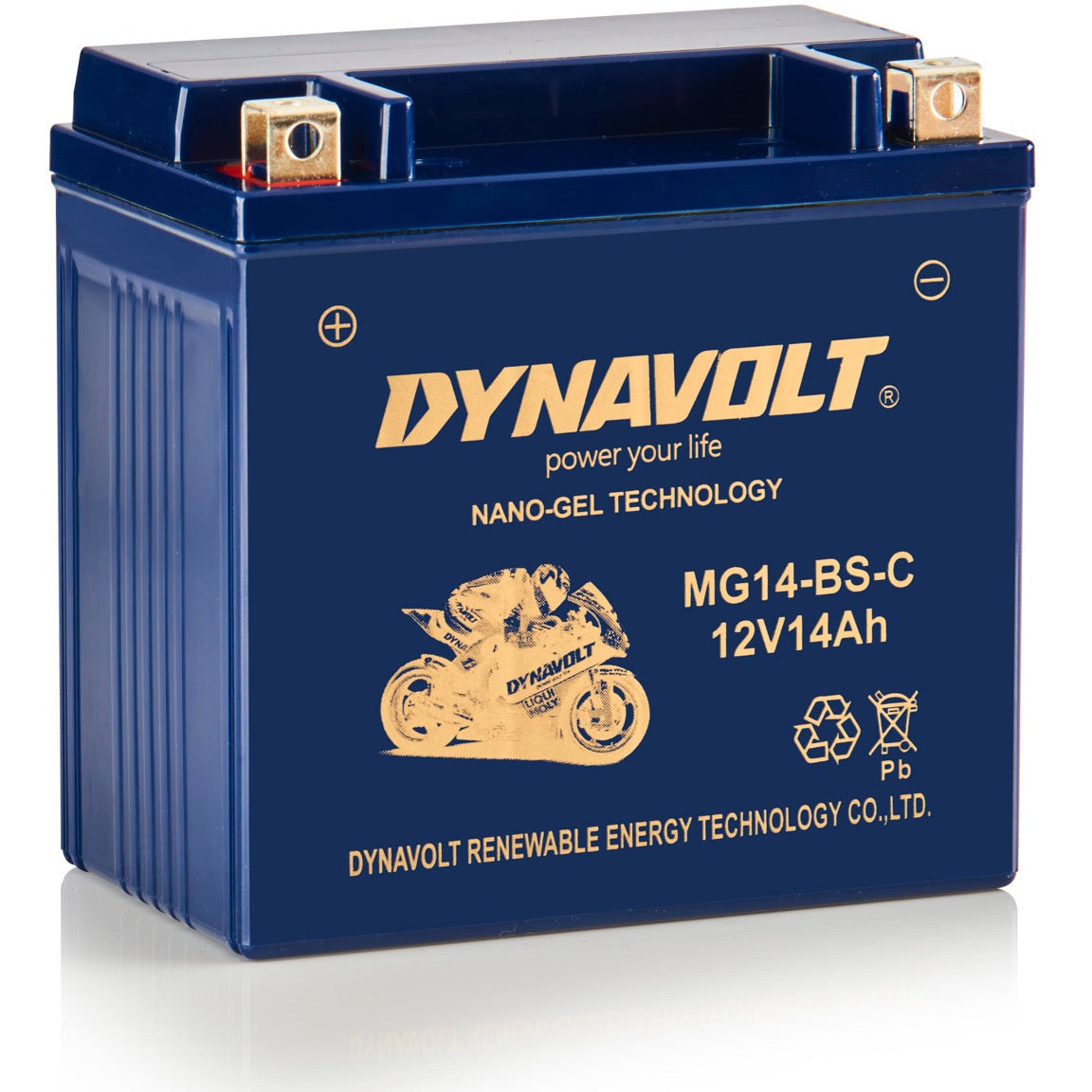 Dynavolt accu mg14-bs-c (ytx14-bs)