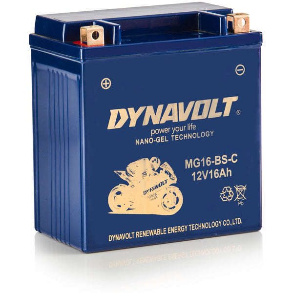 Dynavolt accu mg16-bs-c (ytx16-bs)