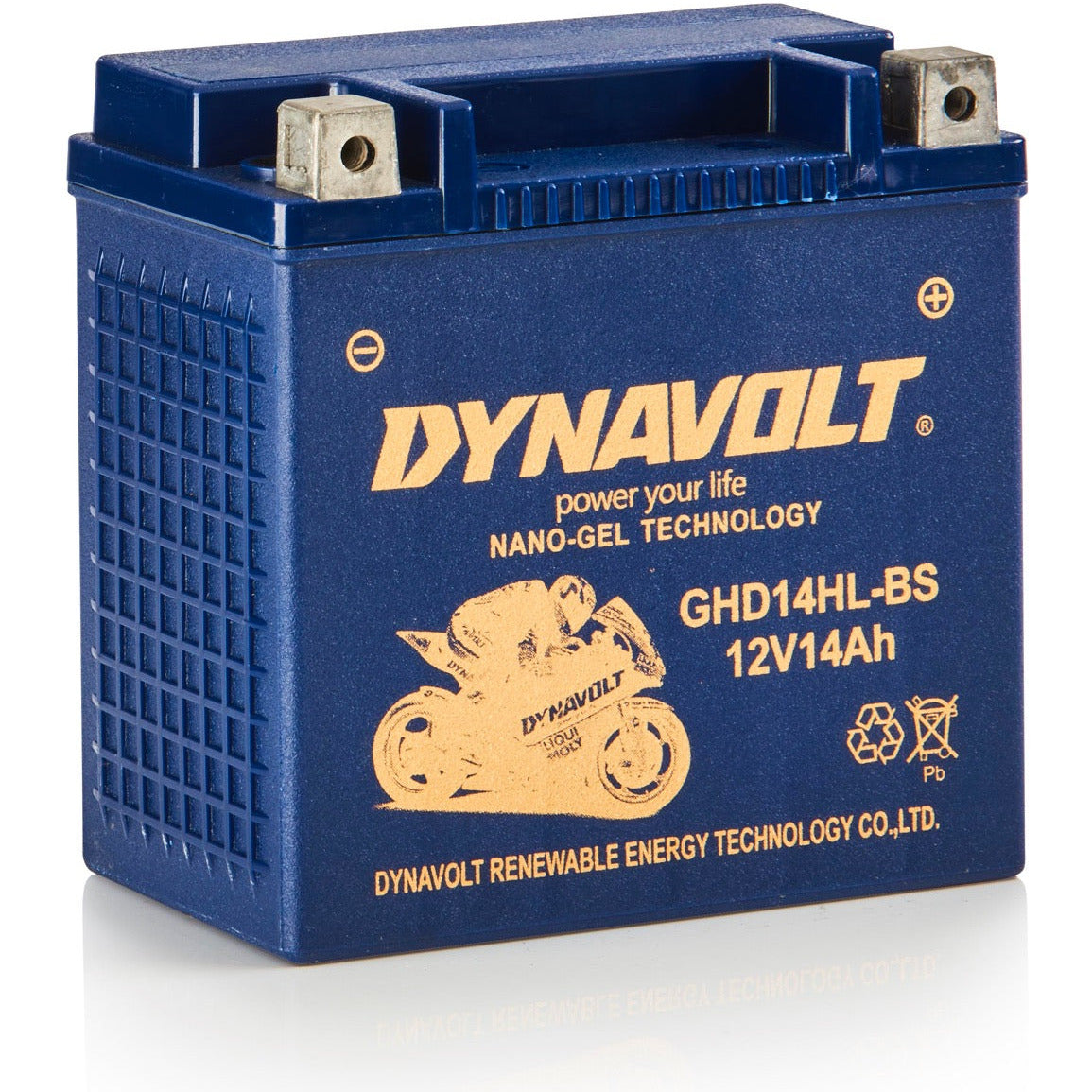 Dynavolt accu ghd14hl-bs (harley)