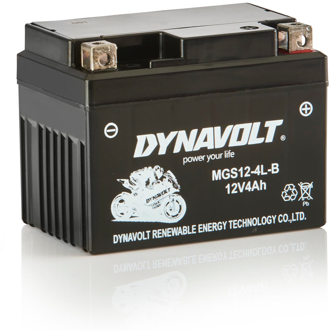 Dynavolt accu mgs12-4l-b (yb12a-a)