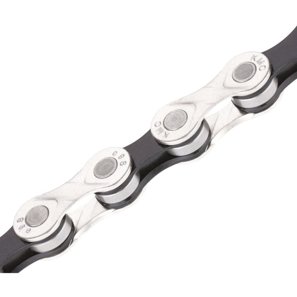 Km c e9 e-bike fietsketting 9 sp 1 2x11 128 136 schakels zilver zwart