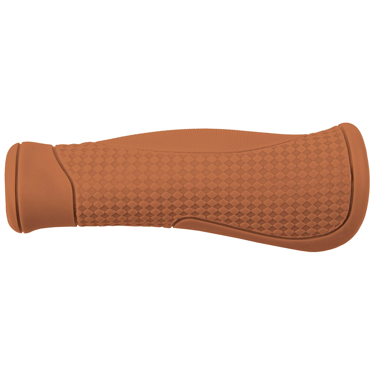 Poignée Kgs ergo grip set 130 mm marron