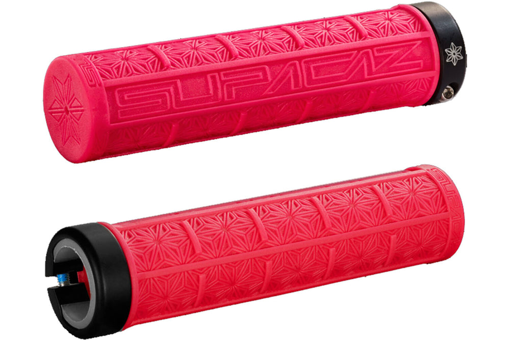 Supacaz - handgrepen neon roze