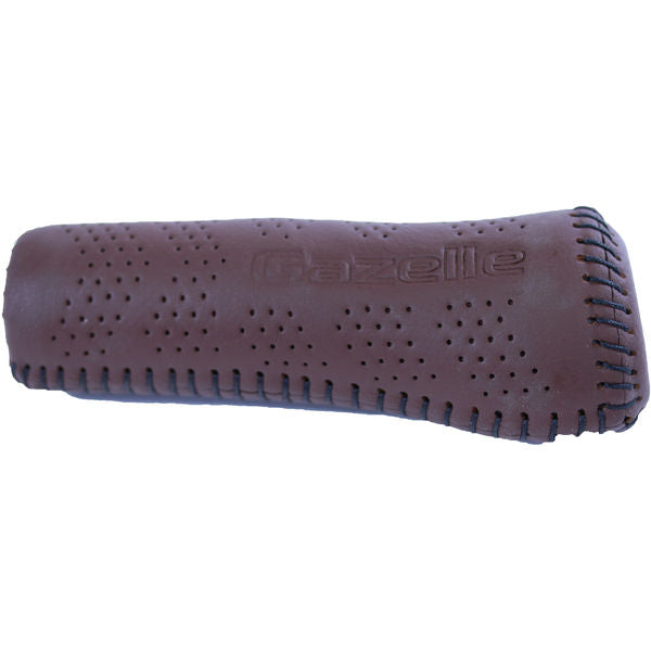 Gazelle handvat schakels 132mm aero leder bruin stiksel bruin 54027940050