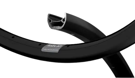 Ryde velg andra 321 28 inch (622) zwart disk 32 gaats 14g