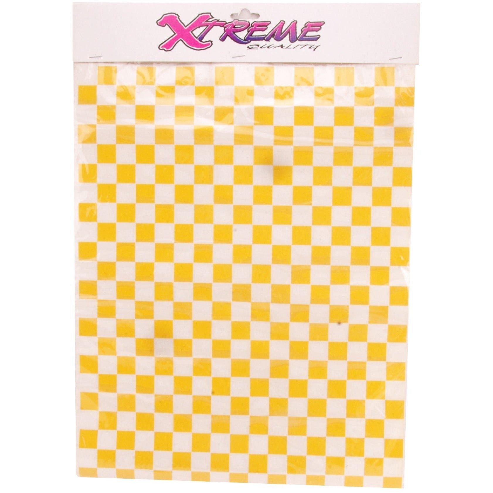 Diverse stickerset blokvlag geel